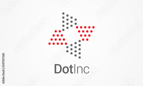 serious corporate logo template