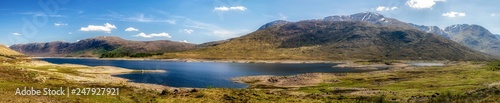 Lake in glen Shiel, Scotland