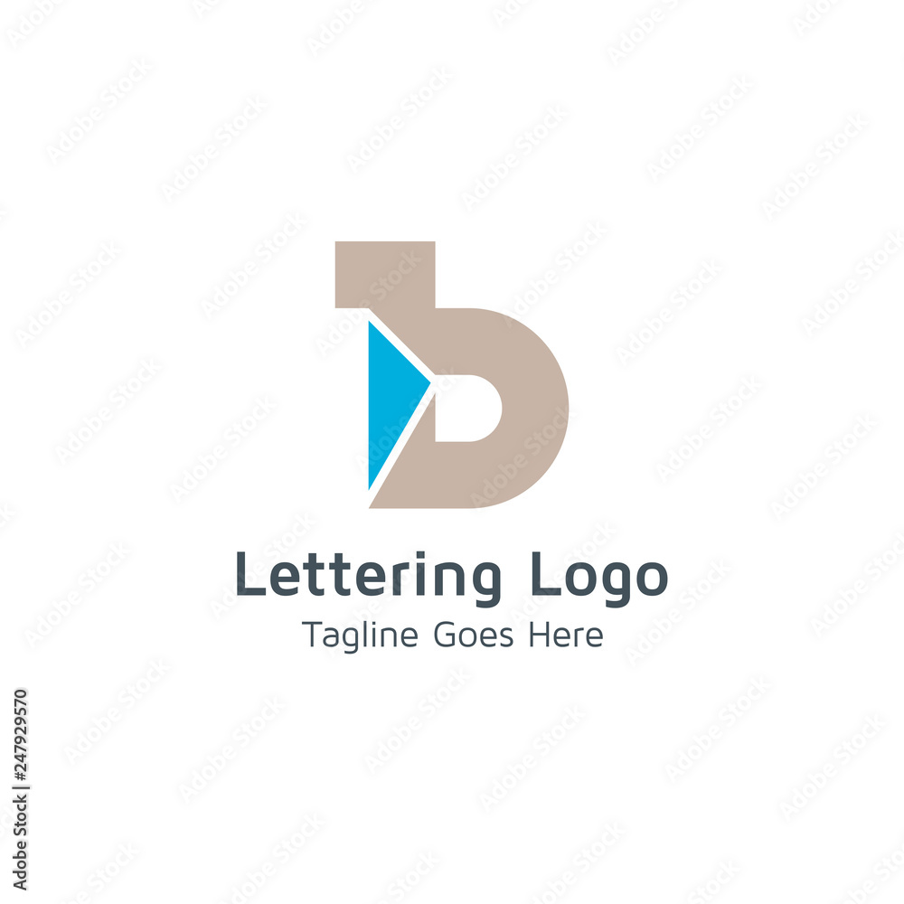 Lettering B Vector Lettering B Vector
