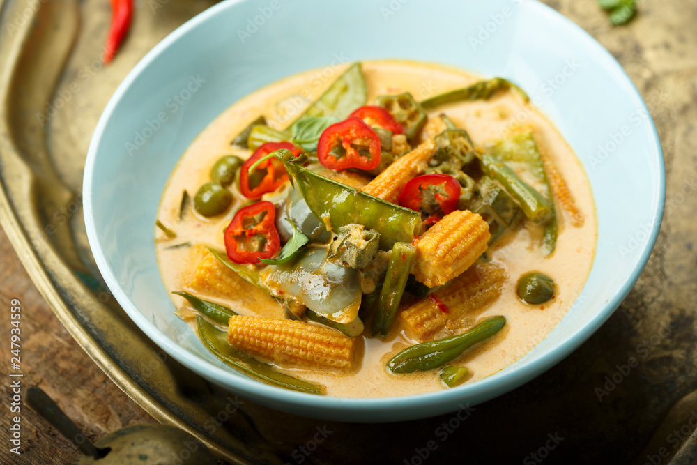 Homemade vegetarian curry Homemade vegetarian curry