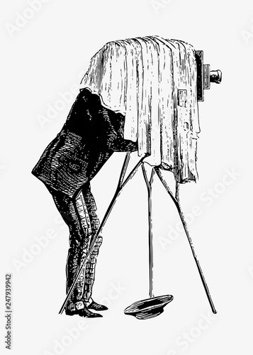 Retro photographer