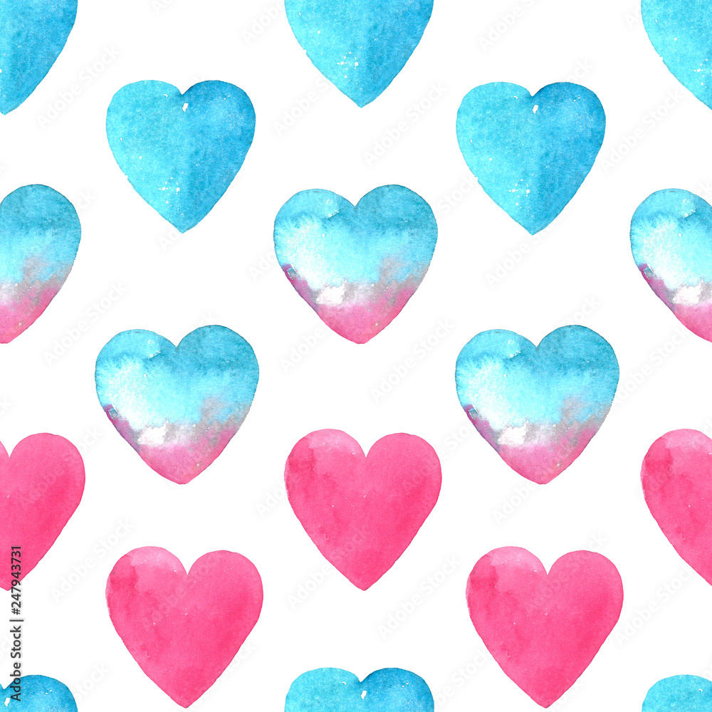 hearts_blue_pink_pattern