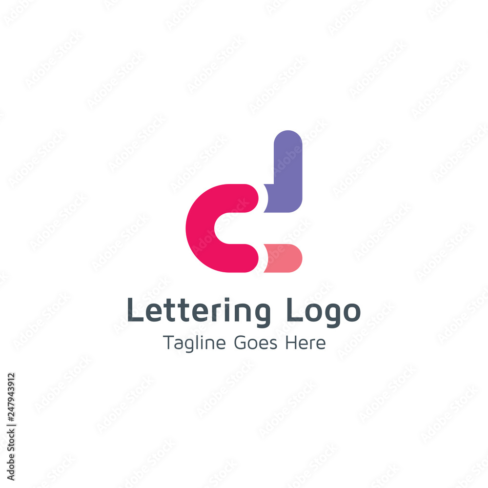 Lettering D Vector Lettering D Vector
