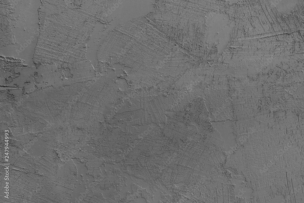 Naklejka premium Dark gray background, stone and wall grunge texture