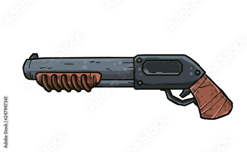 Shotgun as game item for computer game