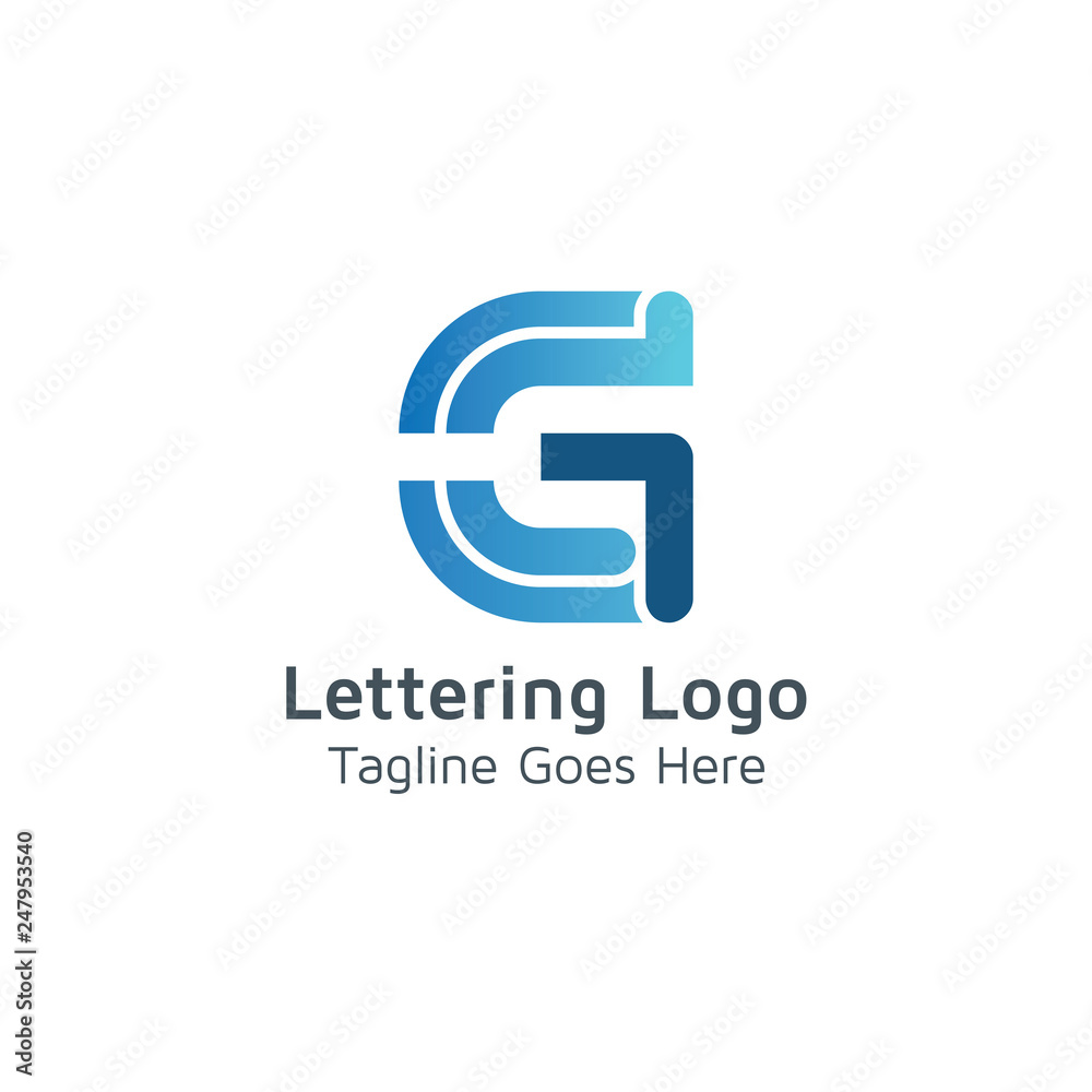 Lettering G Vector Lettering G Vector