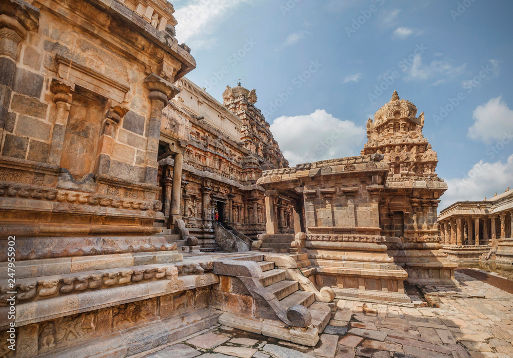 Airavatesvara Temple, Darasuram, Tamil Nadu, India.