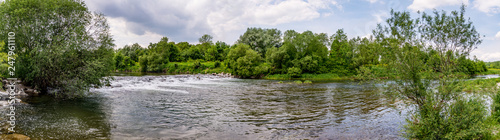 river Traisen near Herzogenburg, Lower austria photo