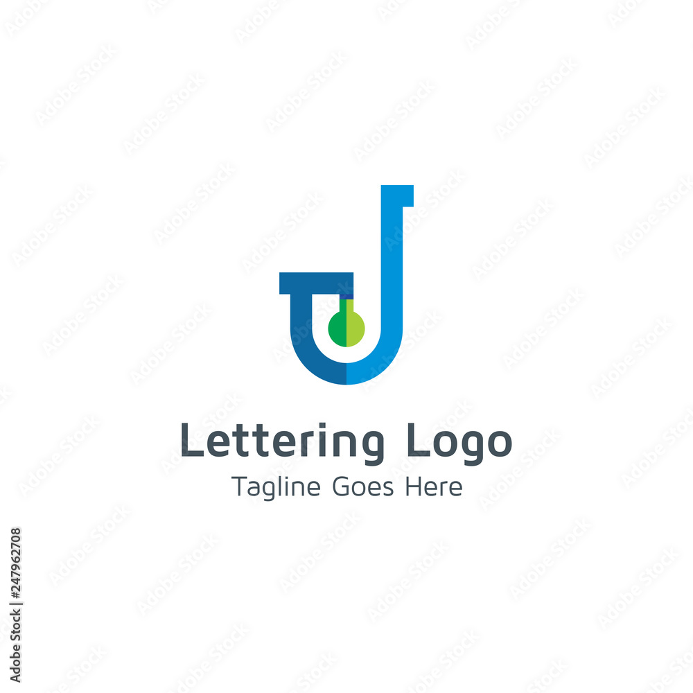 Lettering J Vector Lettering J Vector