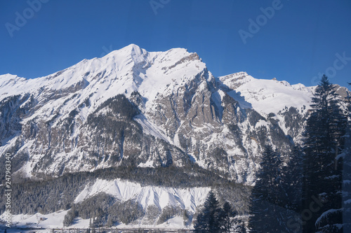 Bergmassiv ob Kandersteg, Berneroberland, Schweiz
