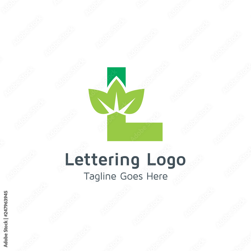 Lettering L Vector Lettering L Vector