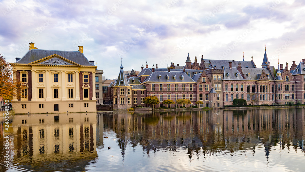 City The Hague ( Den Haag ). Historical government complex   Binnenhof