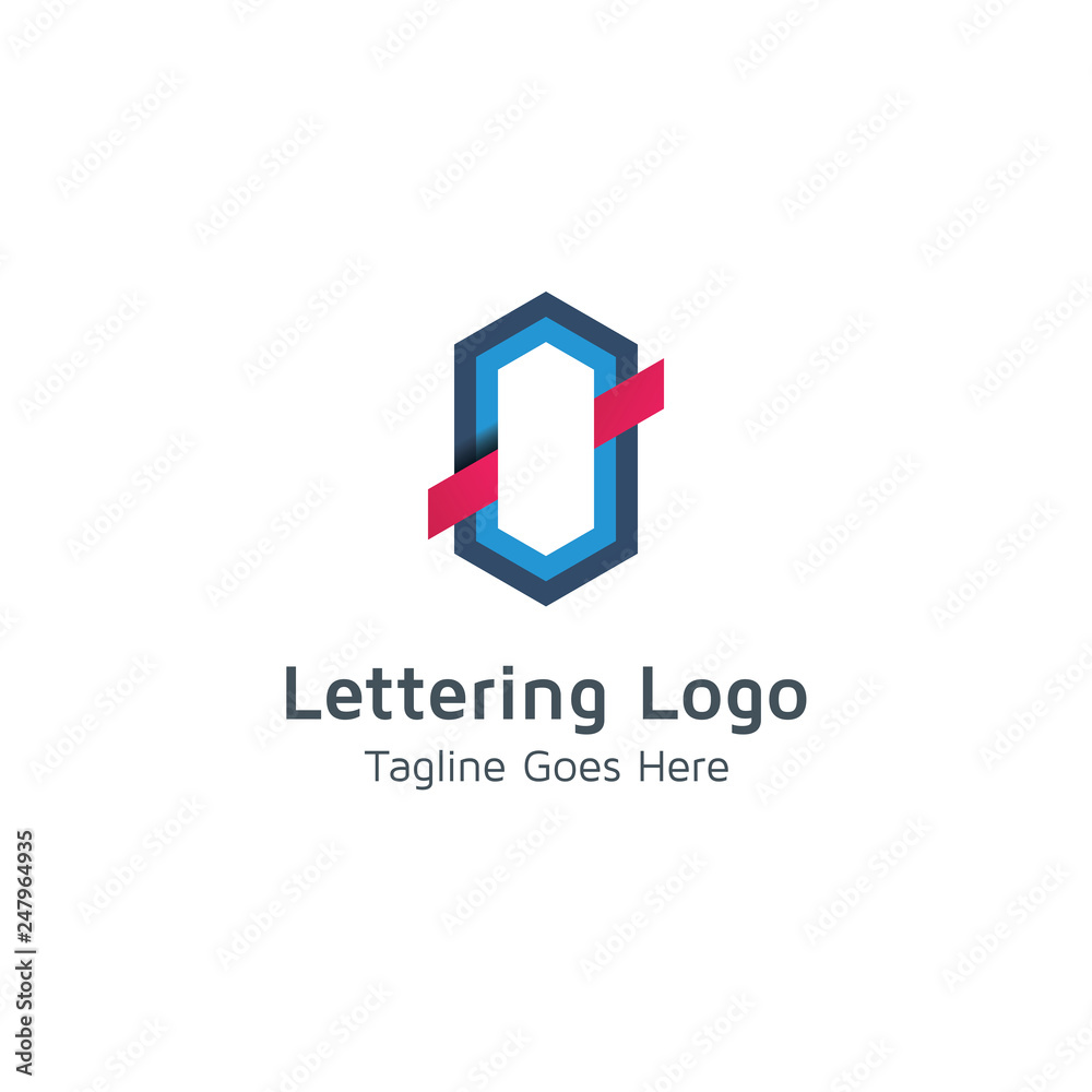 Lettering O Vector Lettering O Vector