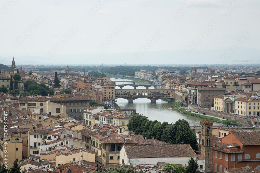 Veduta sull'Arno, Firenze