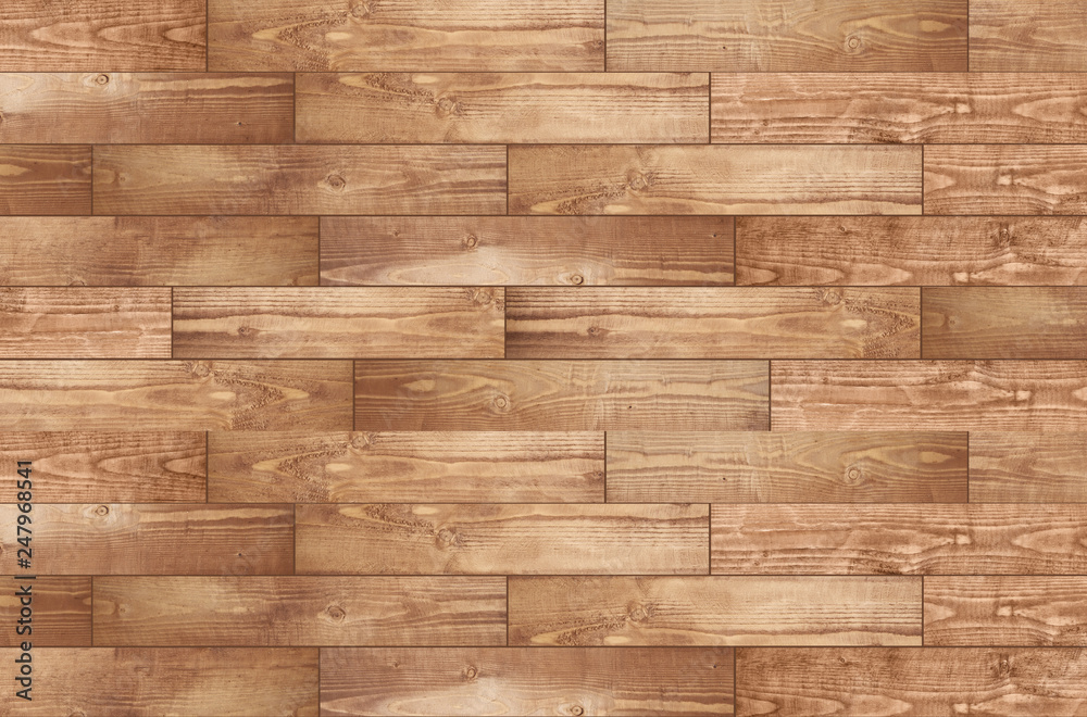 Fototapeta premium Wood floor texture. Wooden parquet. Flooring. Natural wooden background.