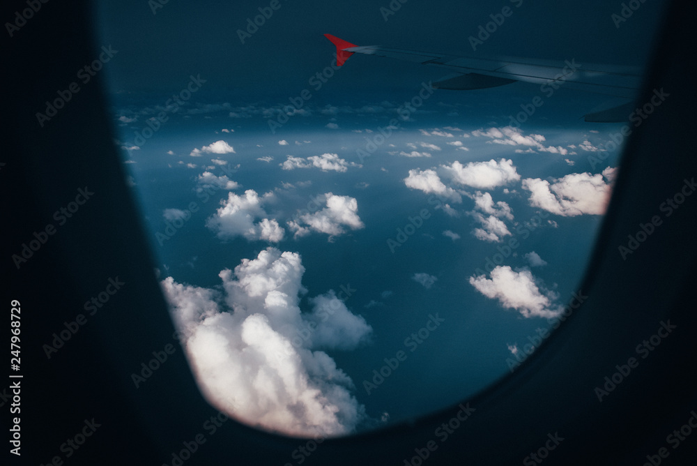 View from Airplane window View from Airplane window