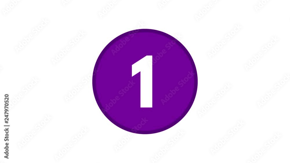 Sliding Circle Numbers Reveal Counting Up 1 to 10 Color Purple Sliding Circle Numbers Reveal Counting Up 1 to 10 Color Purple