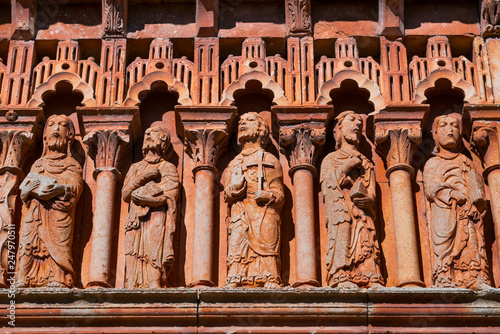 San Juan Church, Moarves de Ojeda, Montaña Palentina, Palencia, Castilla y Leon, Spain, Europe photo