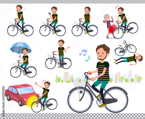 flat type Middle men sportswear_city cycle