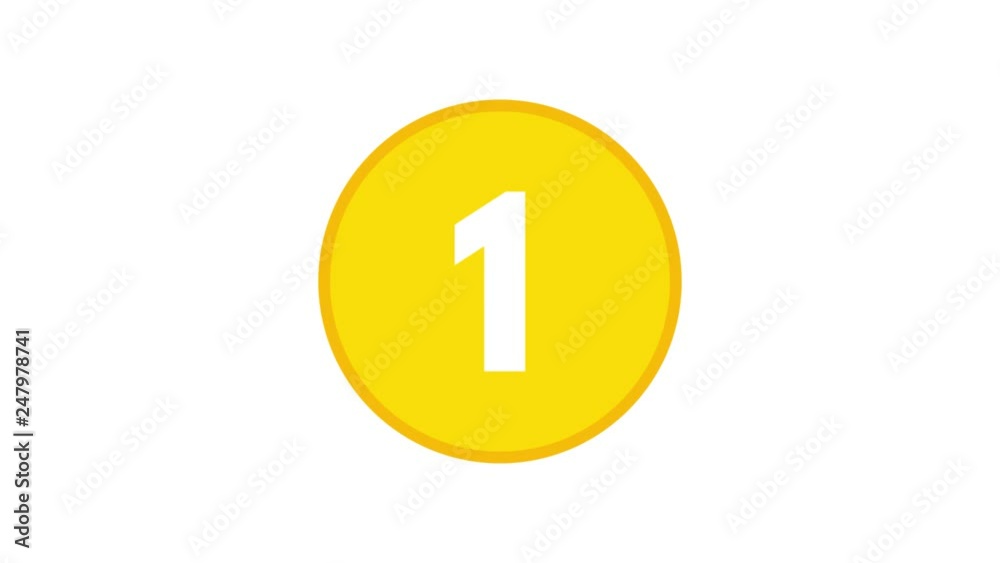 Sliding Circle Numbers Reveal Counting Up 1 to 10 Color Yellow Sliding Circle Numbers Reveal Counting Up 1 to 10 Color Yellow