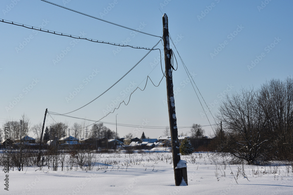 Electric post
