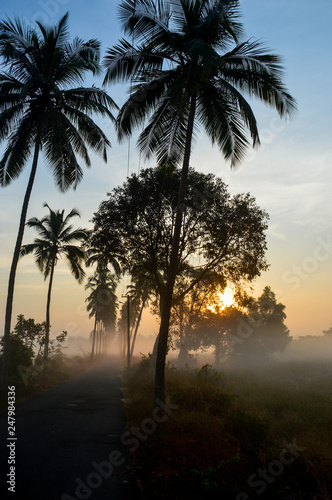 Sunrise in Gokarna  India