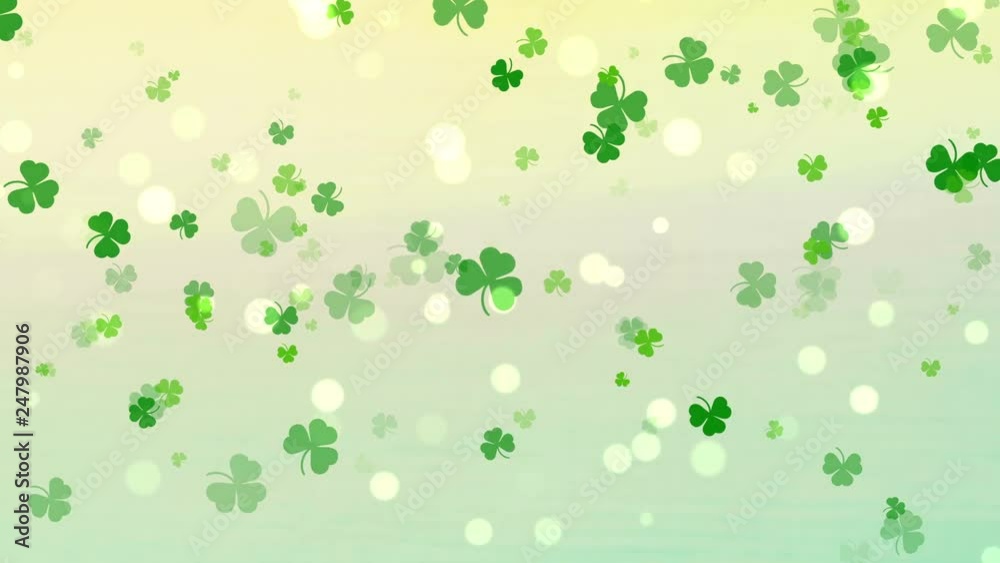 Abstract Clover Leaf Background, St Patric Day Abstract Clover Leaf Background, St Patric Day