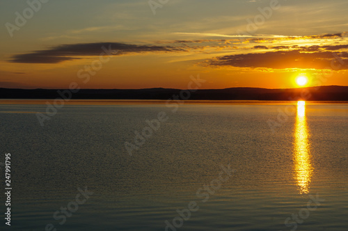 sunset on the river © Сергей Зубенин