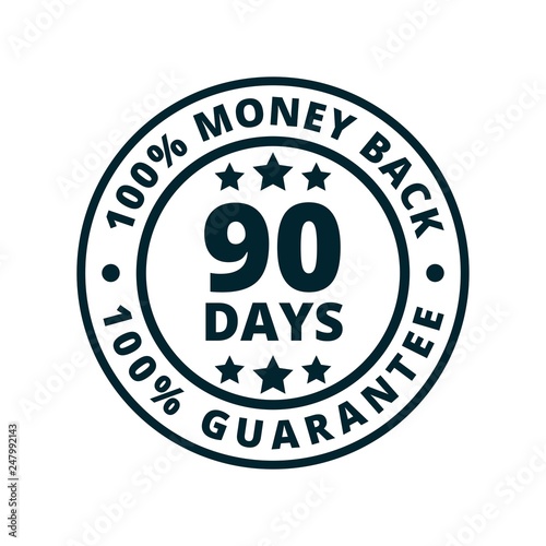 90 Days Money Guarantee Back illustration
