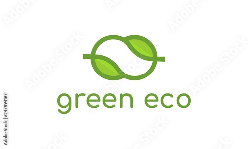 green eco logo