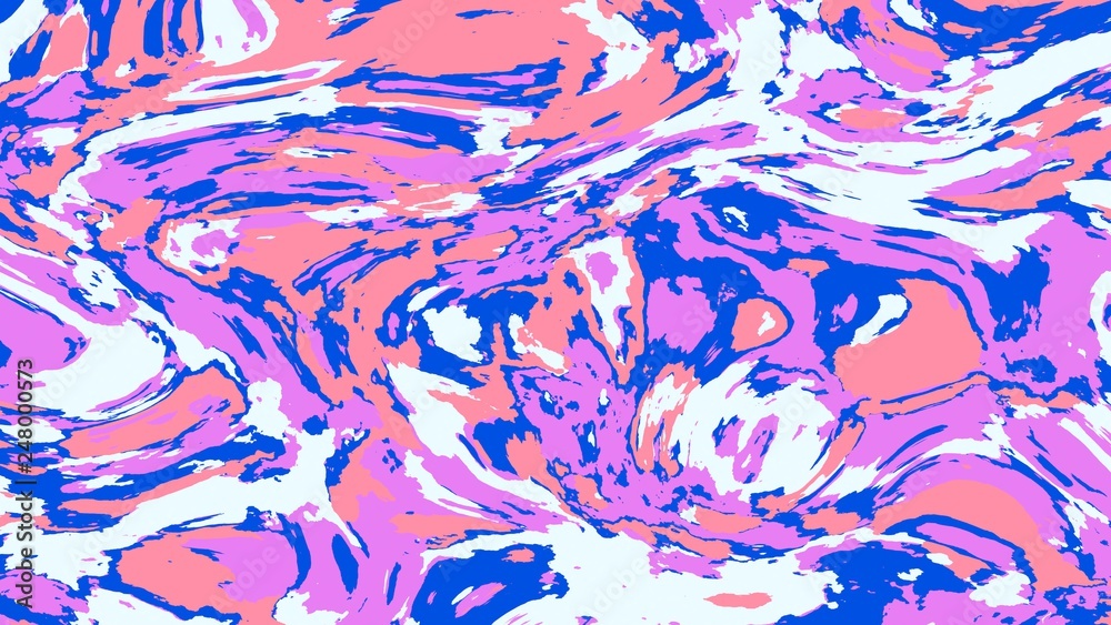 painting abstract background with blue, white and pink color mixed painting abstract background with blue, white and pink color mixed