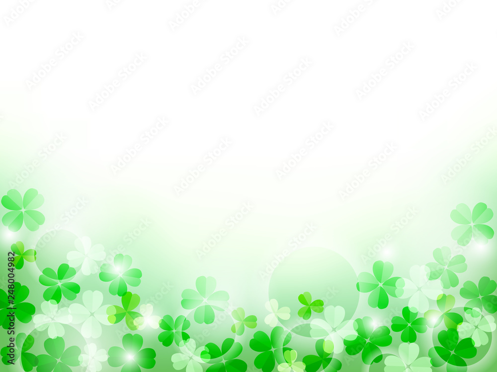 クローバー 背景画像 Stock Vector Adobe Stock