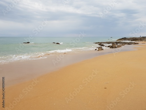 Beautiful lonely beach in Khao Lak in Thailand  Asia