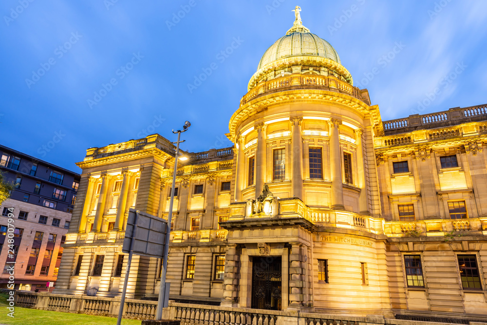 Glasgow Mitchell Library Scotland