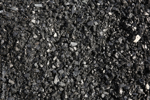 black coal texture for background