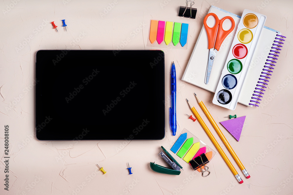 back to school office pencil tablet paint clip back to school office pencil tablet paint clip