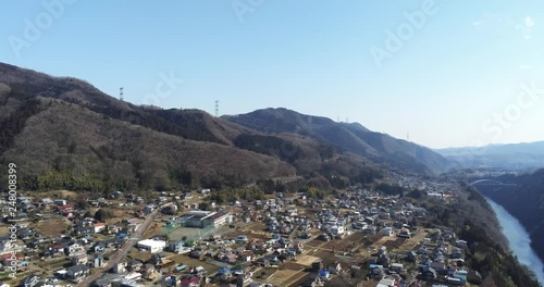 相模湖周辺のパノラマ