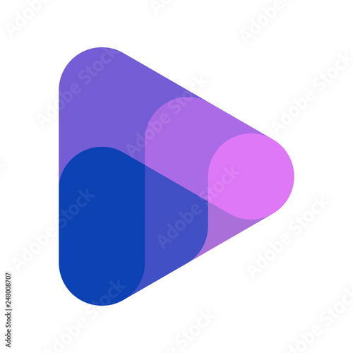 Icon Button Play Medien