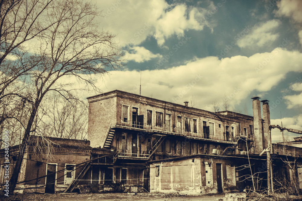 Abandoned factory.