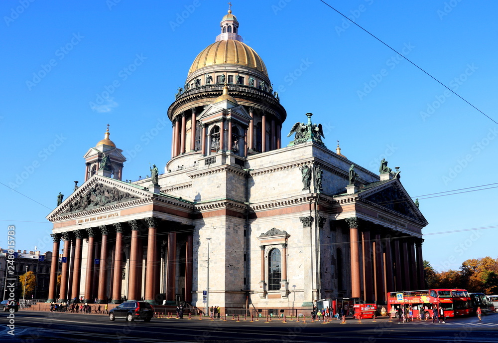 Fototapeta premium St.Petersburg cathedrals and churches of Russia