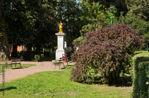 Park in Gasawa. Poland photo