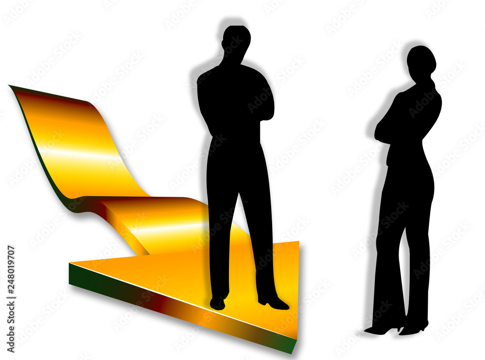 Business direction Stock Illustration | Adobe Stock