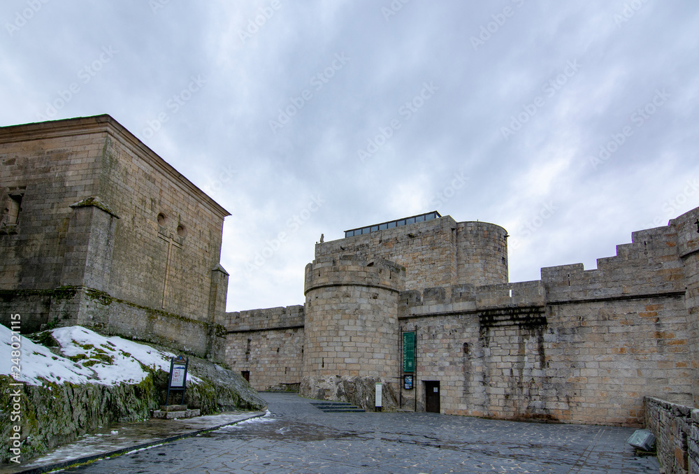 Old castle of Puebla de Sanabria, Spain