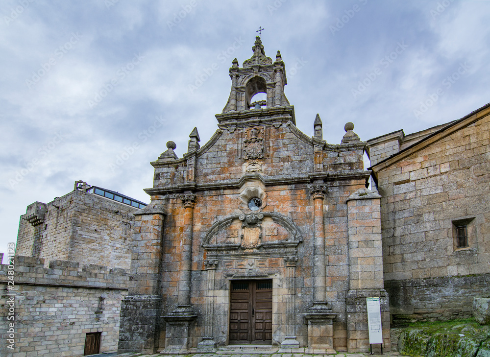 chapel of cayetano in center historic of Puebla de Sanabria, Spain