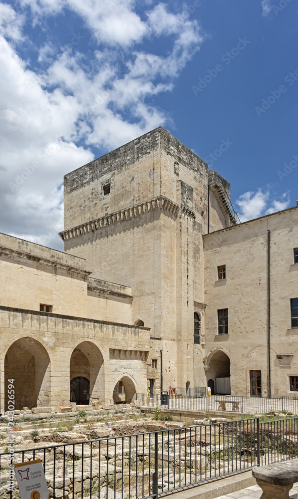Italia Puglia Lecce castello Aragonese Carlo V