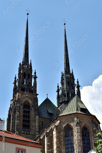 The Metropolitan Cathedral of Saints Vitus, Wenceslaus and Adalbert is a Roman Catholic metropolitan cathedral in Prague