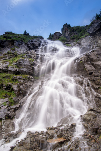 Waterfall in Transfagarasan mountains   Romania 