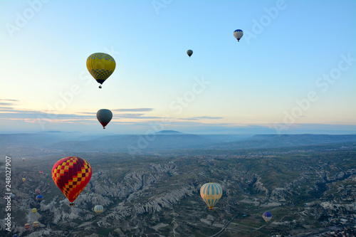 Balony nad Kapadocją, Turcja photo