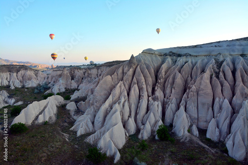 Lot balonem nad Kapadocją, Turcja