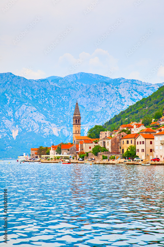 Perast - old town in Montenegro